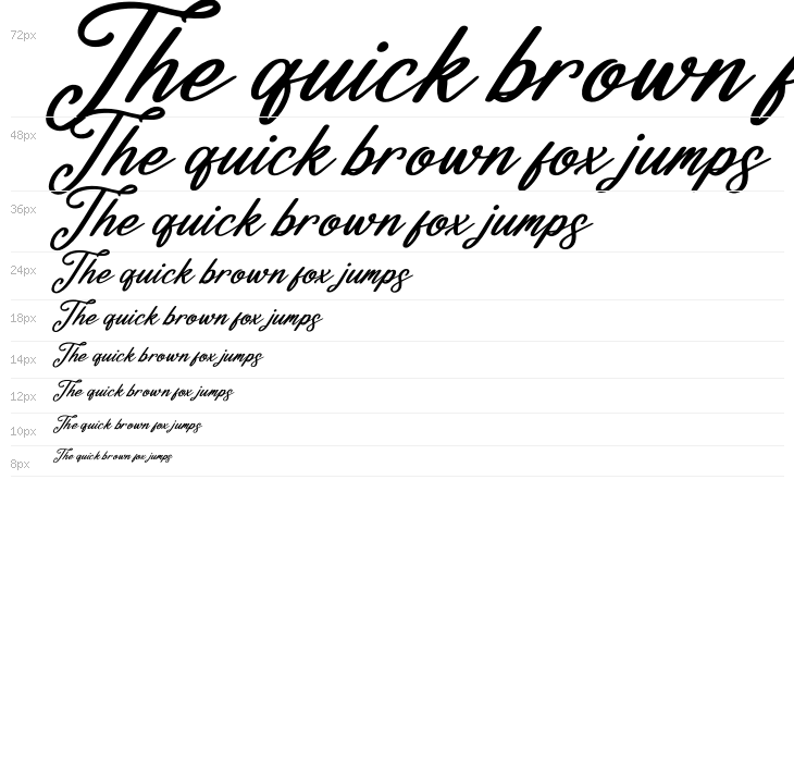 Mountain Brilliant Italic Waterfall