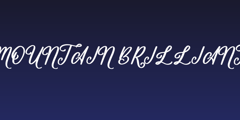 Mountain Brilliant Social Header