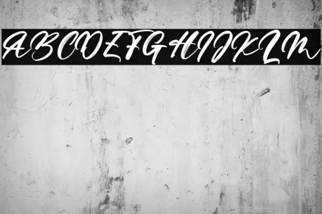 Mountain Hills Font examples