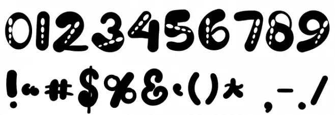 Mountain Holliday Font OTHER CHARS