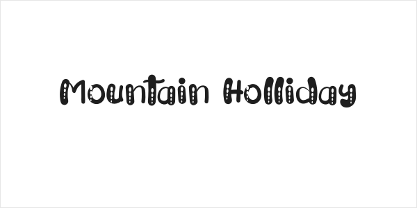 Mountain Holliday Logo