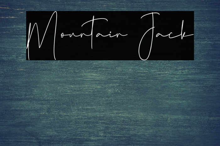 Mountain Jack Fuentes examples