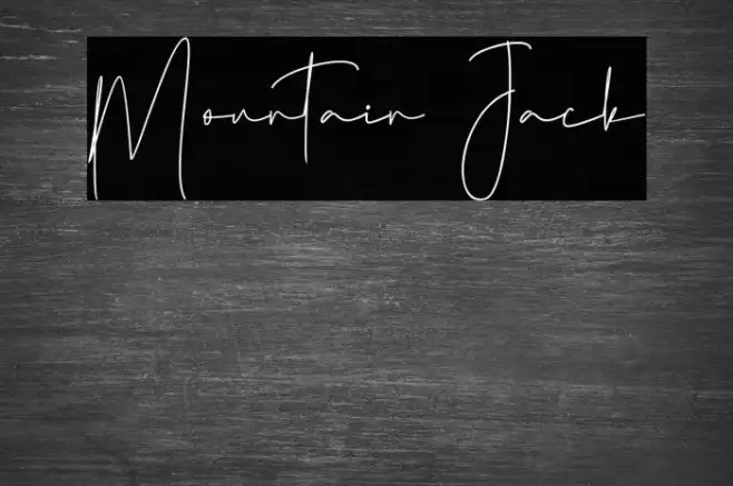 Mountain Jack Example 3