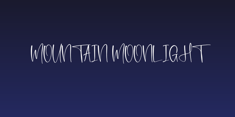 Mountain Moonlight Social Header