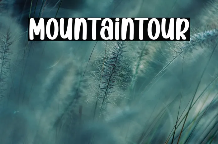 Mountain Tour Example 3