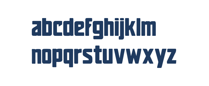 Mountain and Nature Lowercase