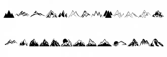 Mountain Font Litere mari