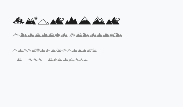 Mountain Business Card