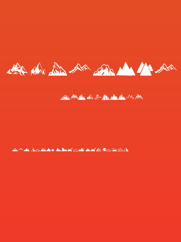 Mountain Poster