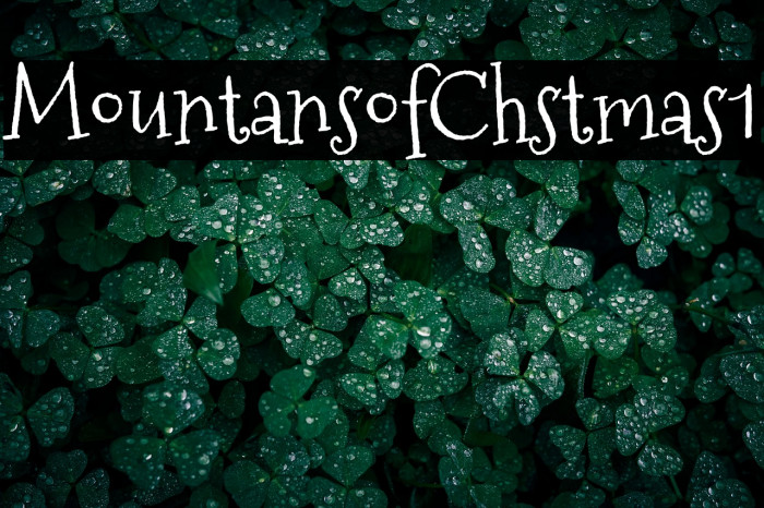 Mountains of Christmas1 Example 2