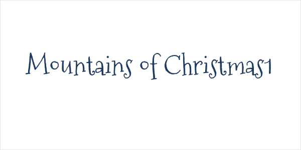 Mountains of Christmas1 Logo