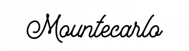 Mountecarlo  Frei Schriftart Herunterladen