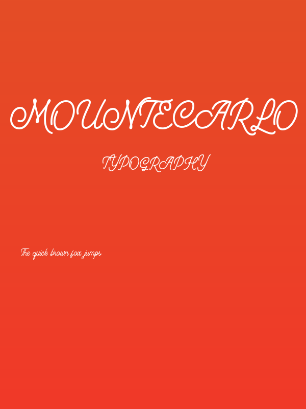 Mountecarlo Poster