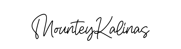 Mountey Kalinas  Скачать бесплатные шрифты