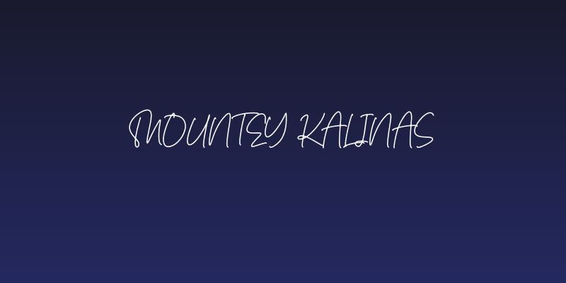 Mountey Kalinas Social Header