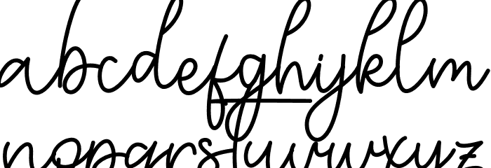Mountline Font LOWERCASE