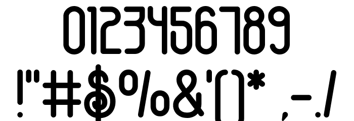 Mountogen Regular Font OTHER CHARS