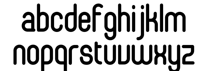 Mountogen Regular Font LOWERCASE