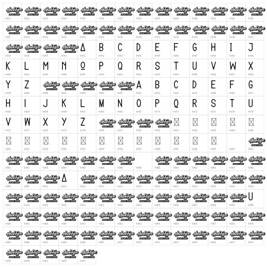 Mountreal Demo Character Map