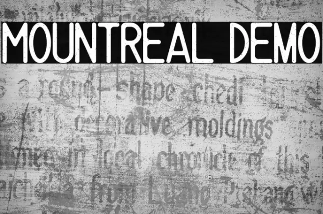 Mountreal Demo Example 1