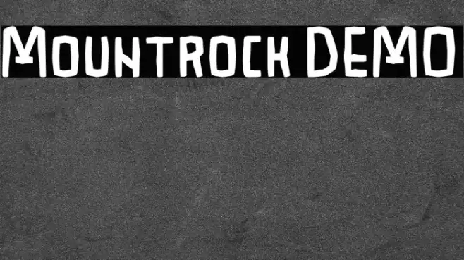 Mountrock DEMO Example 1