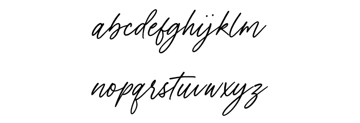 Mountshield Font LOWERCASE