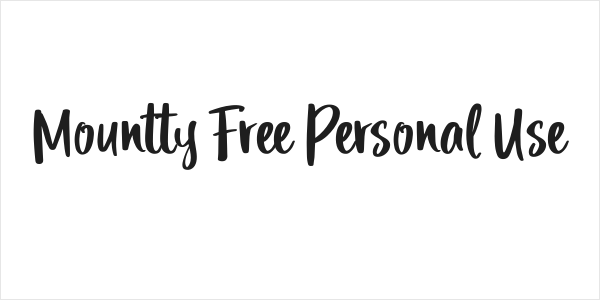 Mountty Free Personal Use Logo