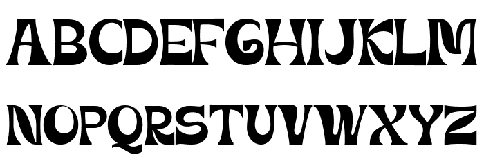 Mourghan Regular Шрифта ВЕРХНИЙ