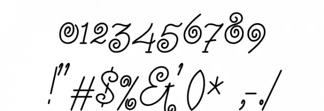 Mourint Font OTHER CHARS