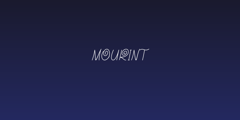 Mourint Social Header