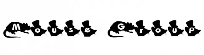 Mouse Group  Frei Schriftart Herunterladen