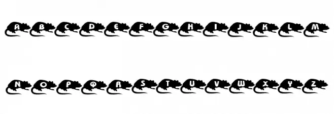 Mouse Group फ़ॉन्ट अपरकेस