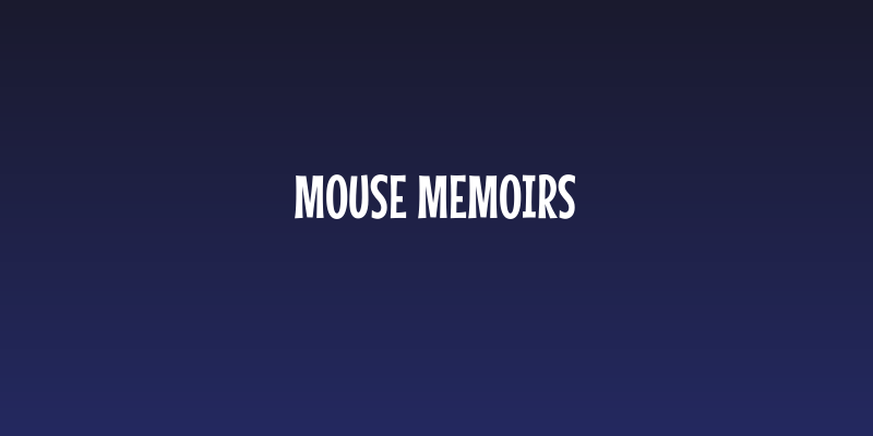 Mouse Memoirs Social Header