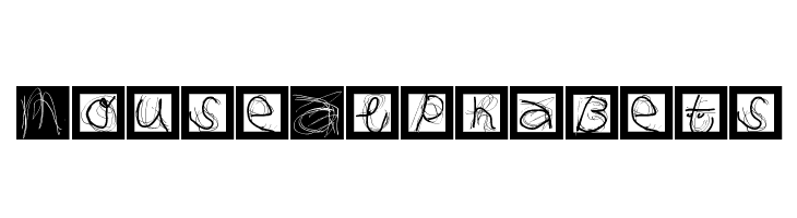 MouseAlphabets  لخطوط تنزيل