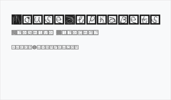 MouseAlphabets Business Card
