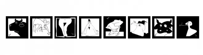 MouseArt  Frei Schriftart Herunterladen
