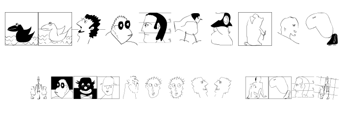 MouseAsBrush Font OTHER CHARS