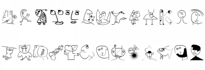 MouseBits Шрифта ВЕРХНИЙ
