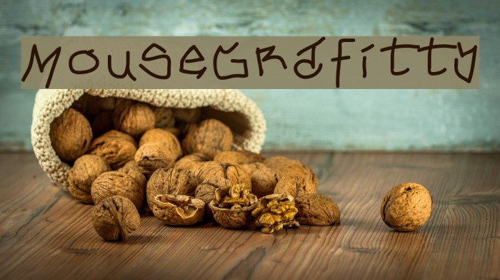 MouseGrafitty Font examples