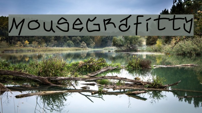 MouseGrafitty Font examples