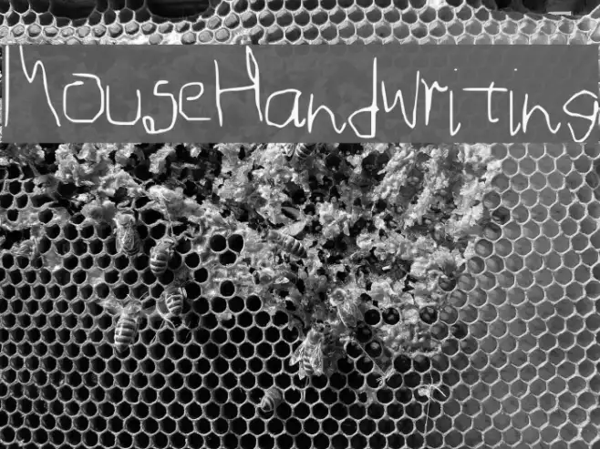 MouseHandwriting Example 1