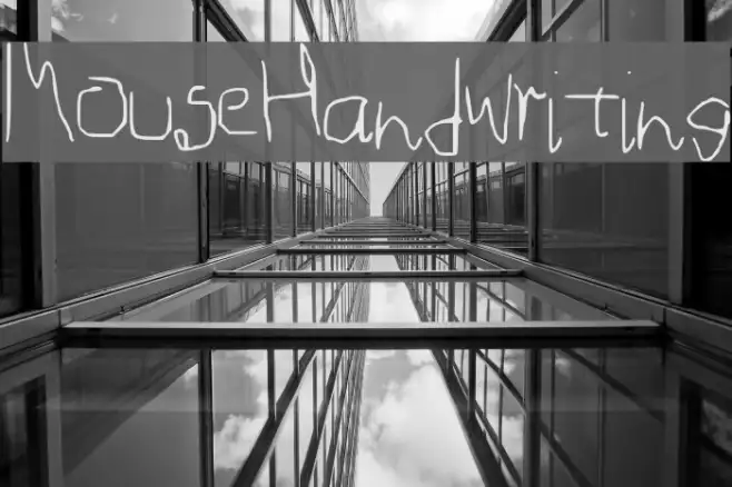 MouseHandwriting Example 2