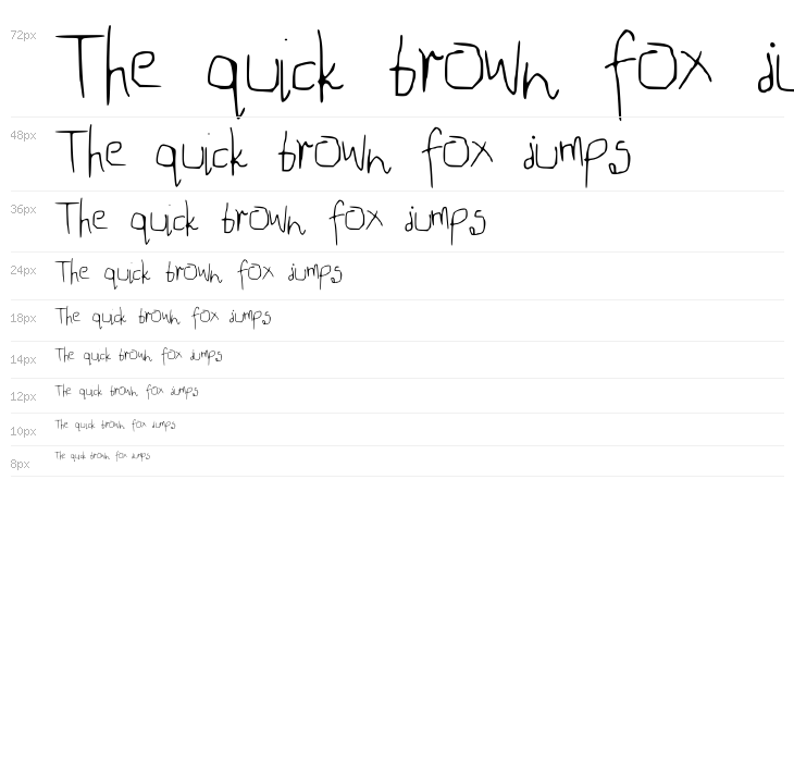 MouseHandwriting Waterfall