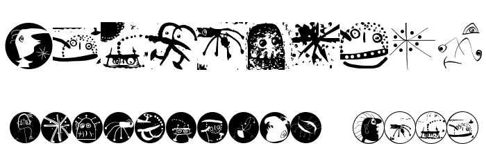 MouseLearnMiro Font OTHER CHARS