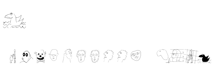 MouseScribbles Font OTHER CHARS