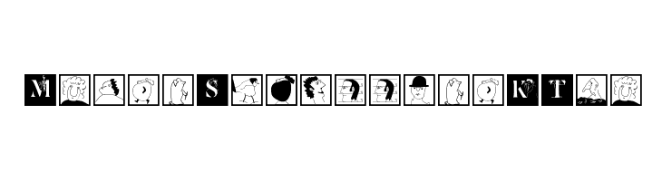 MouseScribblesKTwo Font