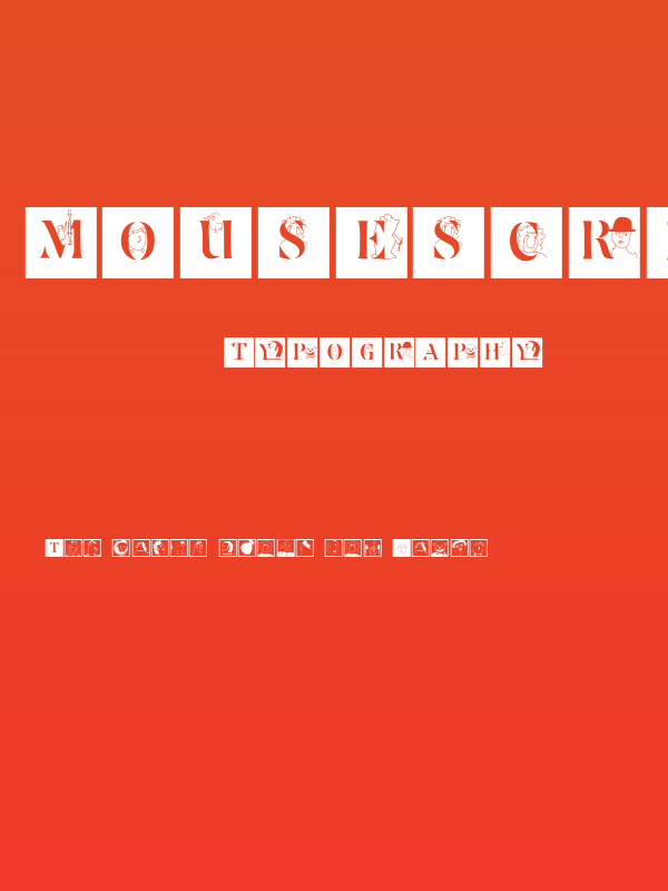 MouseScribblesKTwo Poster