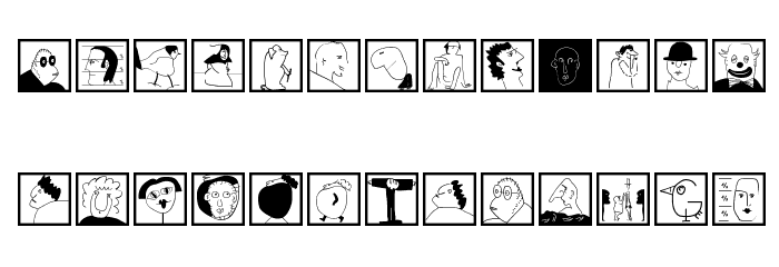 MouseScribblesKTwo Font LOWERCASE
