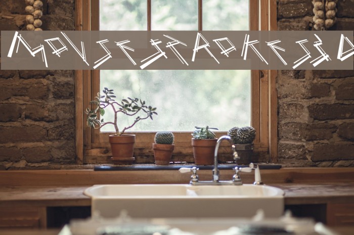 MouseStrokes3D Font examples