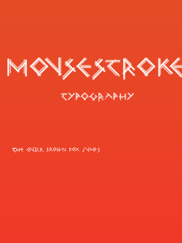 MouseStrokesCont Poster